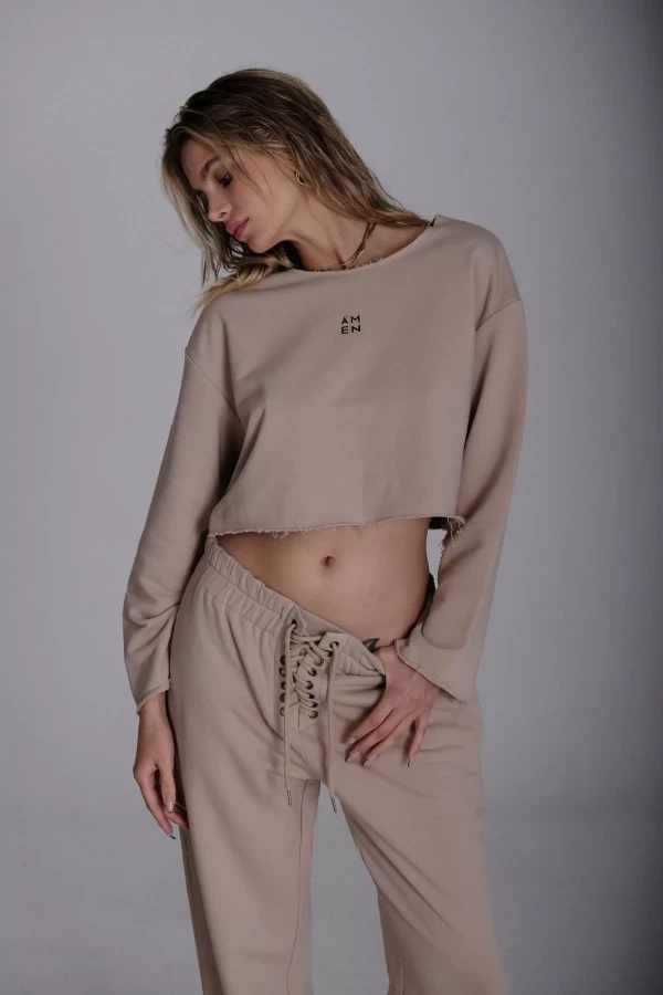 Спортивный костюм, трикотаж, розовый