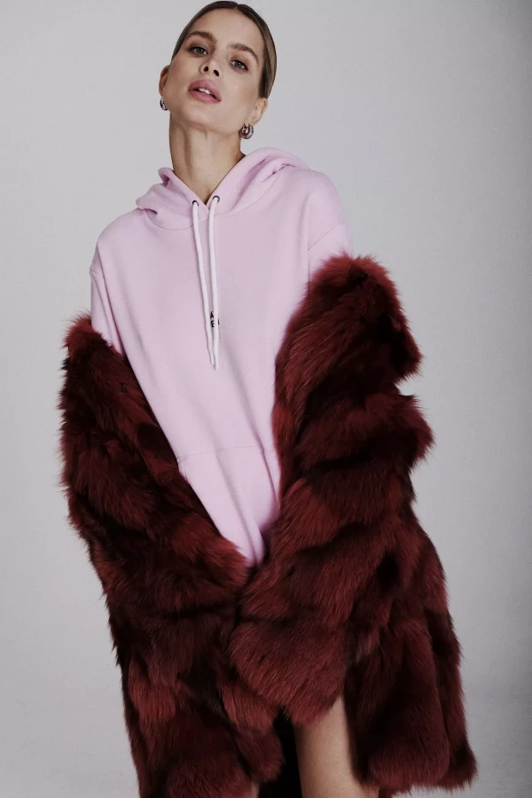 Спортивный костюм тройка, на флисе, розовый