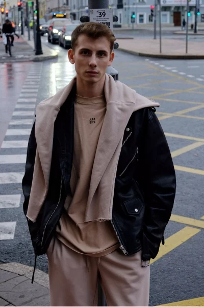 Мужской спортивный костюм тройка, на флисе