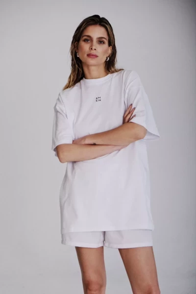 Майка и Шорты белый